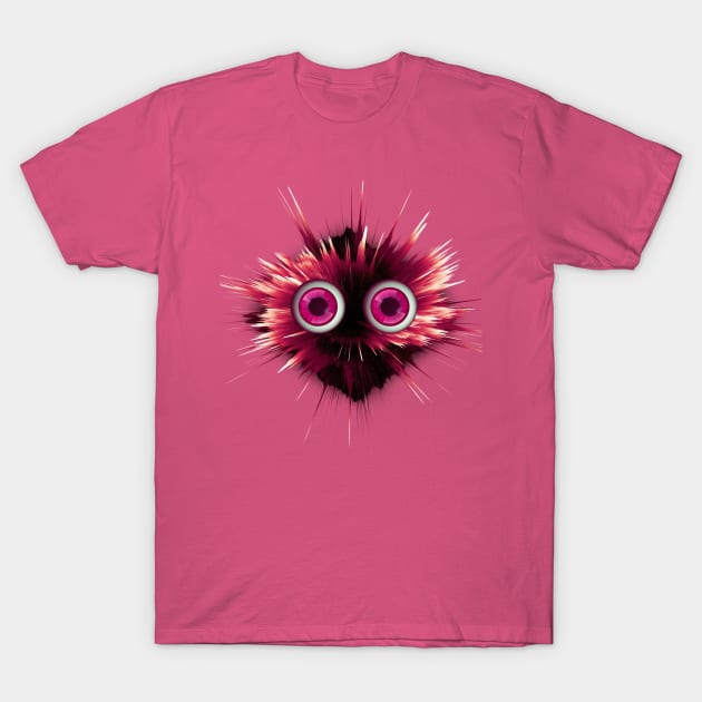 Fluffy Red Head T-Shirt by Adoryanti